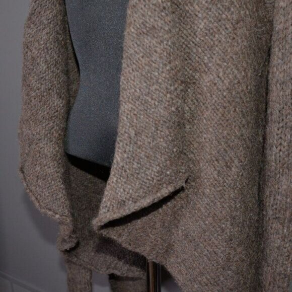 Rick Owens FW09 Crust Alpaca Merino Wool Knit Open Sweater Sz L - Picture 7 of 12